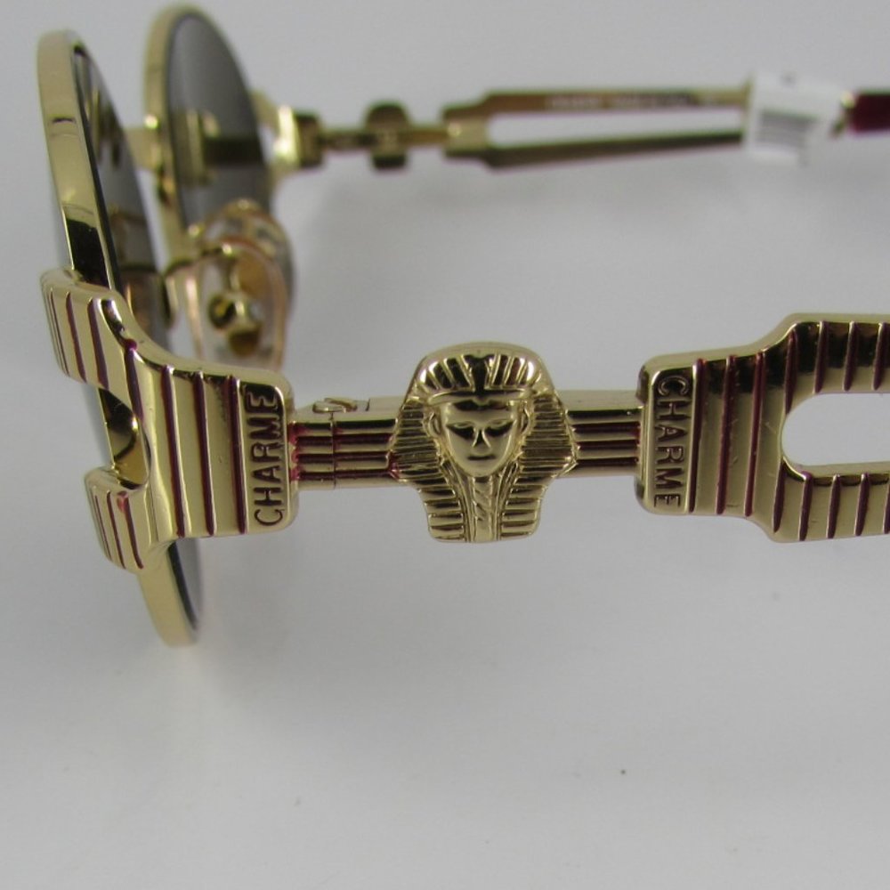 NOS / NWT Vintage Charme Attiva Egyptian Pharaoh 7536 218 Designer Sunglasses - Picture 10 of 16